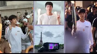 Kim Seokjin's visit to France for the 2024 Paris Summer Olympics [BTS]