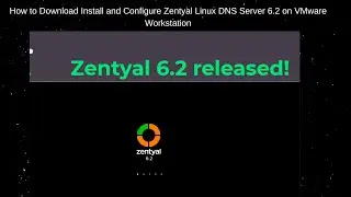 Install and Configure Zentyal Linux DNS Server 6 2 on VMware Workstation