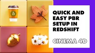 Easy PBR Setup in C4D Redshift and FREE TEXTURE PACK! - Cinema 4D Tutorial @SouthernShotty