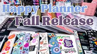 Happy Planner Fall Release 2024 | Unboxing and Flip Throughs