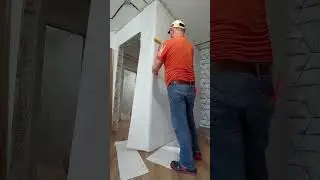 Клеим обои на наружный угол