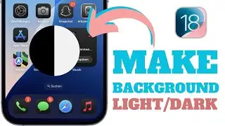 How To Make Background Lighter or Darker On iOS 18