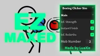 Roblox Boxing Clicker Simulator OP Script | Inf. Wins, Inf. Strength, Inf. Rebirths