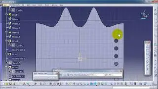 59 CATIA Beginner Tutorial User Pattern By 3D DESIGN LAB