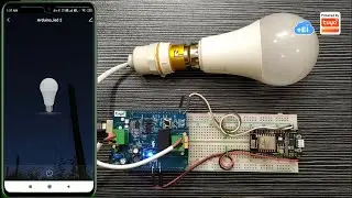 DIY Smart Light with Tuya Socket board, Arduino, Tuya Smart IoT Platform.