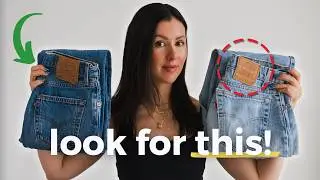 The ULTIMATE Guide to Shopping for Vintage Denim