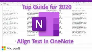 Microsoft OneNote Align Text with College Rule Page Lines - Best Top Guide for OneNote users 2020