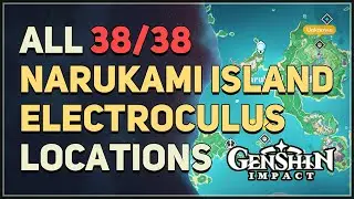 All 38 Narukami Island Electroculus Locations Genshin Impact