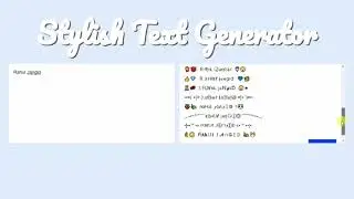 How to Build Fancy Text Generator Tool under 30 Second 🔥🔥🔥