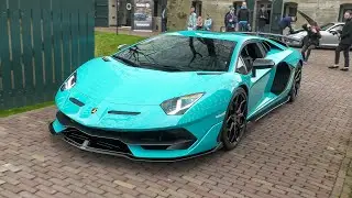 GINTANI Lamborghini Aventador SVJ - CRAZY V12 F1 Sounds & Flybys !