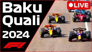 🔴F1 LIVE - Azerbaijan/Baku GP QUALI - Commentary + Live Timing