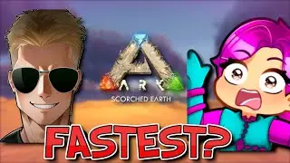 Who is the FASTEST Survivor in ARK? - Scorched Earth Edition