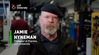 Jamie at the Shop – J. Hyneman Center – LUT University