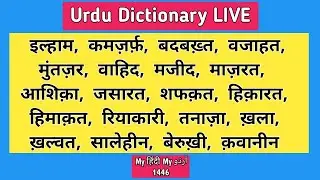 Urdu Dictionary | LIVE | 1446