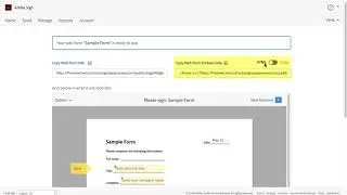 Adobe Sign - Create a web form | Adobe Acrobat