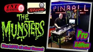 #1470 Stern THE MUNSTERS Pinball Machine! Plus Holland Visitor!-TNT Amusements