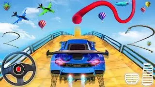 Mega Ramp Racing - GT Impossible Car Stunts - Android Gameplay