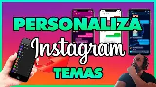 Como PERSONALIZAR el CHAT de INSTAGRAM con la opción TEMAS | Cambiar TEMAS de Instagram | 2024