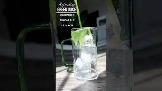 Refreshing GREEN JUICE