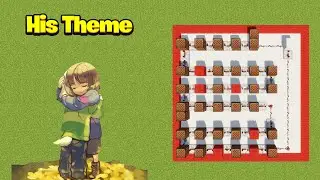 "His Theme" - Undertale Minecraft Note Blocks Tutorial