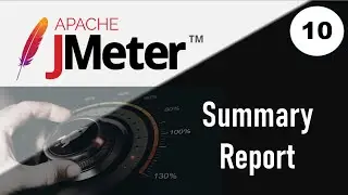 JMeter Performance Testing | Summary Report Listener in JMeter