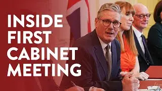 Keir Starmer holds first Cabinet meeting