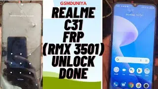 RELAME C31 FRP UNLOCK | RMX 3501 FRP UNLOCK | SPD TOOL | UNLCOKTOOL | RELAME SPD FRP UNLCOK