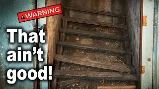 How to Build Stairs | Replacing Rotted Basement Bulkhead Staircase