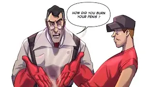 How did you burn you penis scout? [TF2]