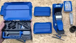 Кондуктор для сверления под косой шуруп Kreg Pocket-Hole Jig 720 Pro | Видео обзор комплектации