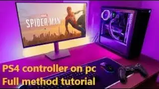 How to connect ps4 controller to pc or mobile phone | Playstation tutorial