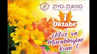 1-oktabr Ziyo-zukoda 2023