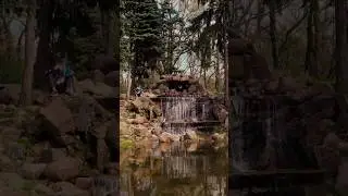 Waterfall in Skaryszewski Park in Warsaw 💦 #shorts #sonyfx3 #cinematic #dehancer