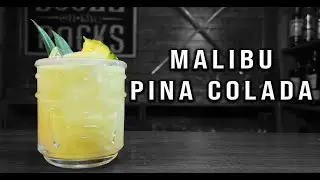 Pina Colada Recipe | Malibu Cocktails | Booze On The Rocks