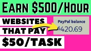 Earn $50/Task ( in 10 Seconds) | Make Money Doing Online Tasks (New Method)