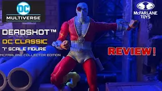 NEW DC Multiverse McFarlane Collector Edition: Deadshot Action Figure REVIEW!