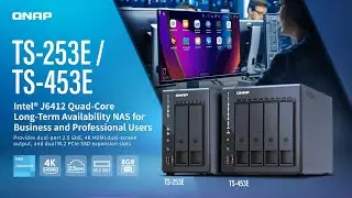 TS-253E/TS-453E:Intel J6412 quad-core long-term availability NAS for business and professional users