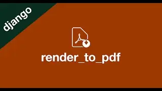 Render a Django HTML Template to a PDF file // Django Utility // CFE // Render_to_PDF