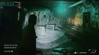 Alan Wake 2 - Derailed Train - RTX 3060 laptop (6 Go) - Med to High Setts & DLSS ON Quality & RT OFF