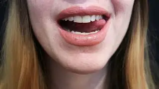 ASMR VERY CLOSE UP WHISPERING W/ LIPSTICK