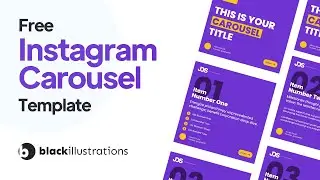 Free Instagram Carousel Template [DOWNLOAD]