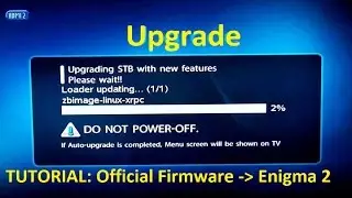 Переход с официальной прошивки на Enigma 2 на Azbox HD