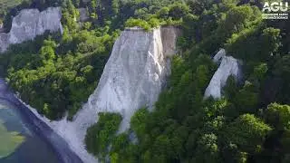 Evidence of past cliff falls on Germany's Rügen Island