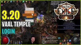 ⚡ POE 3.20 ⚡ Palsteron - Vaal Temple LOGIN