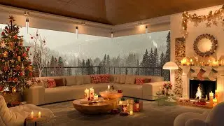 Christmas Jazz Music 2024 in Cozy Aprartment 🎄 Soft Jazz Music for Sleep, Relax, Stress Relief