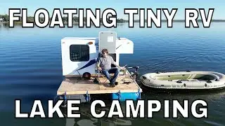 Floating Tiny RV Lake 