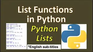 Python List Function - Python List Function Append-Python List Full Tutorial-Python List-Python-List