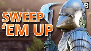 Mordhau Bardiche Gameplay - Flip the Grip, Sweep the Feet!