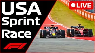 🔴F1 LIVE - USA GP SPRINT RACE - Commentary + Live Timing