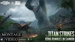 Titan strikes|Sanhok|Kong|Pubg Mobile|Pubg 1.4 Godzilla vs Kong|Pubg Mobile Special Video #8